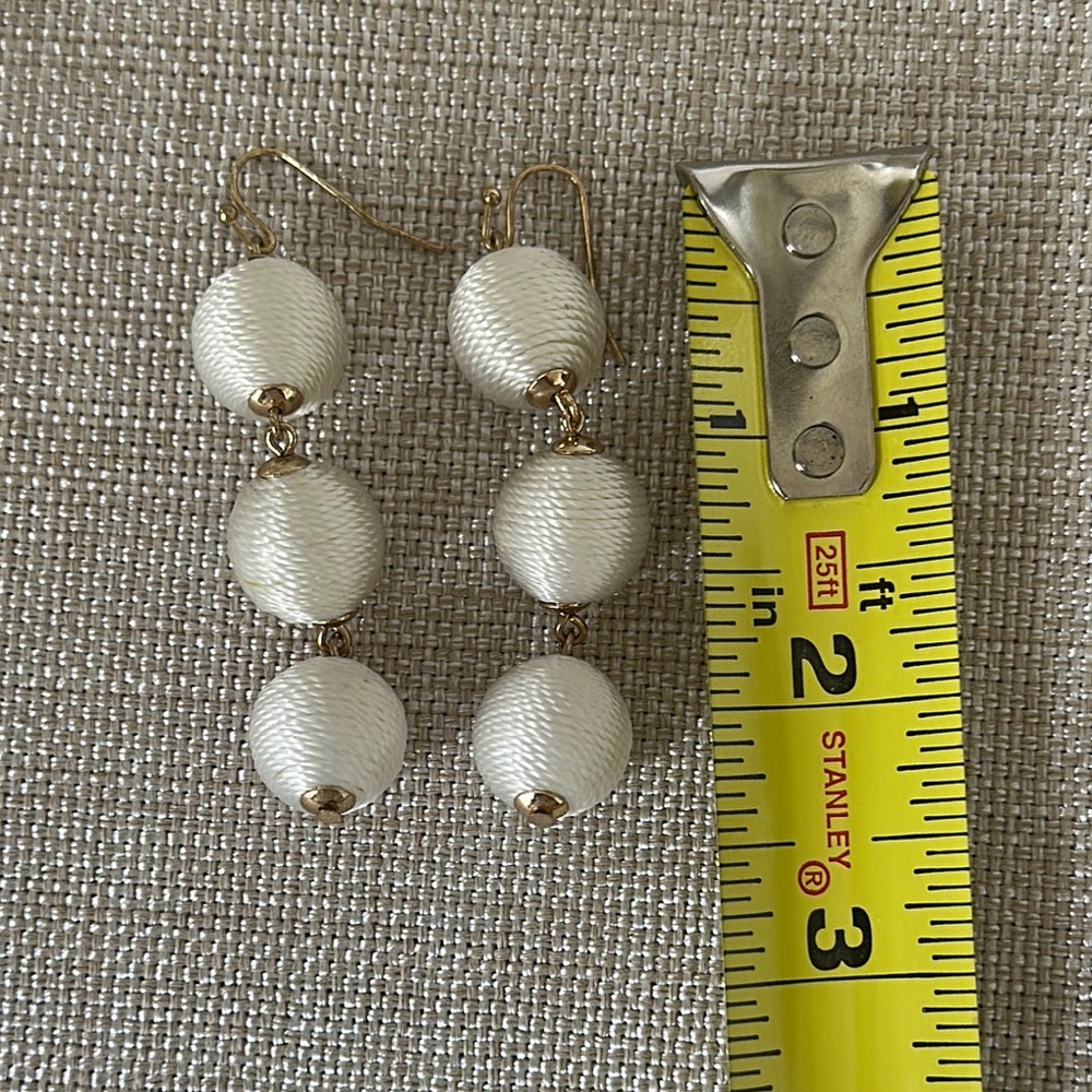 Thread Drop Earrings - Picture 3 of 3